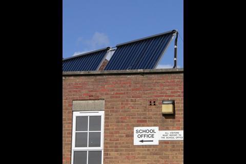 St Martin’s Junior School installs solar thermal array